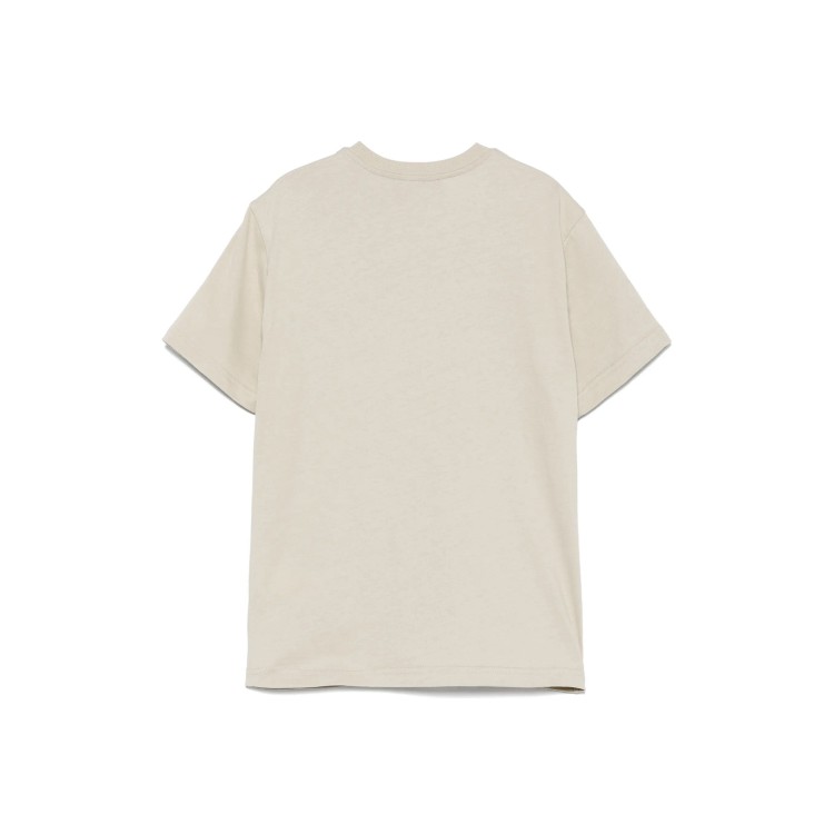 DSQUARED T-shirt tortora con stampa logo bambini