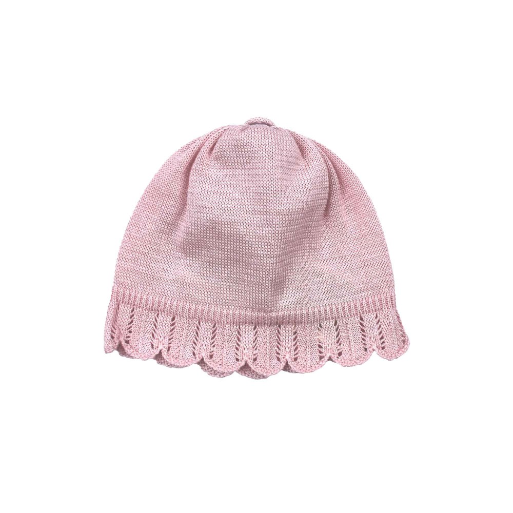 MARLU' Cappellino rosa neonata