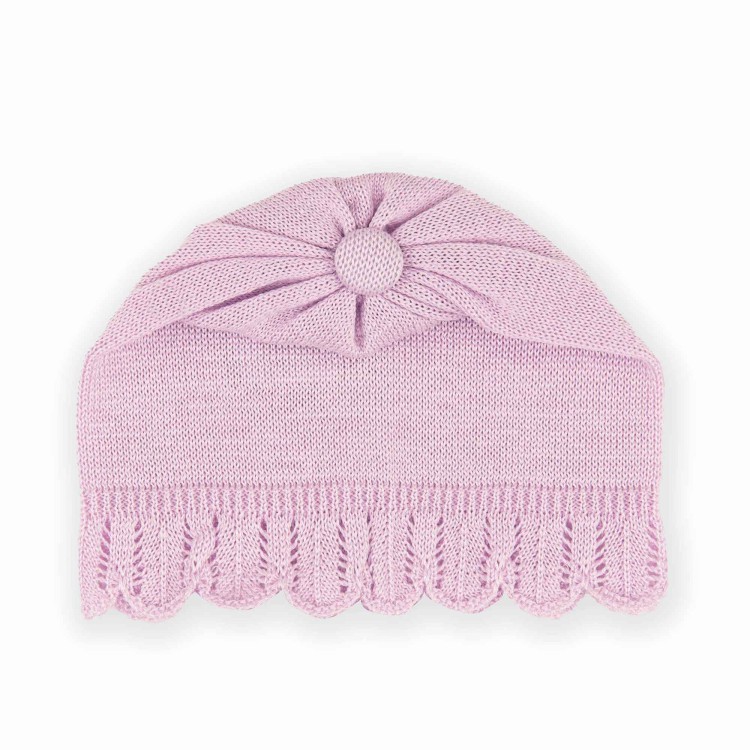 MARLU' Cappellino lavanda neonata