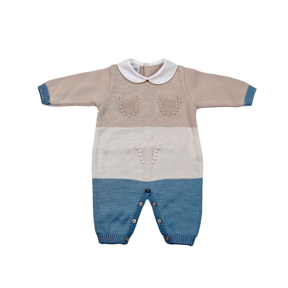 MARLU' Tutina lunga beige e...