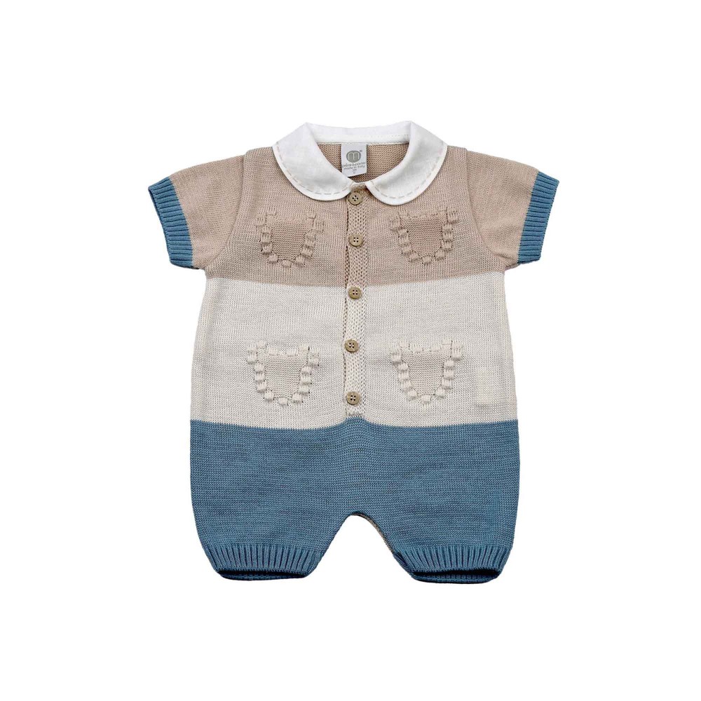 MARLU' Tutina corta beige e...