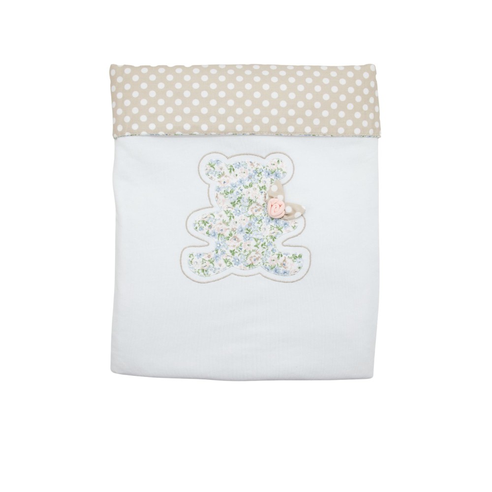 MARLU' COPERTA.BIANCO/ROSA...