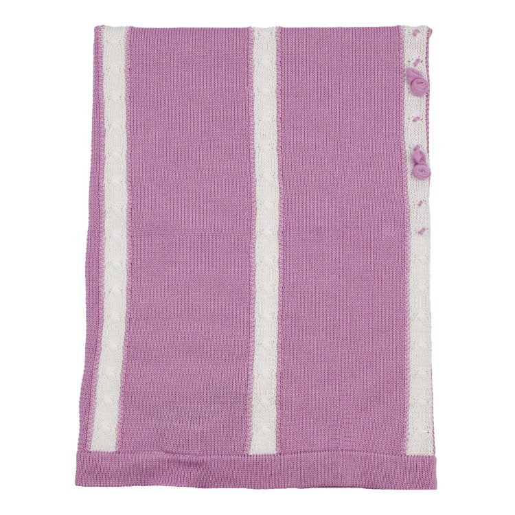 MARLU' Copertina color ciclamino neonata