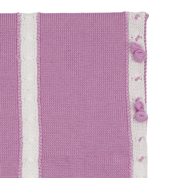 MARLU' Copertina color ciclamino neonata