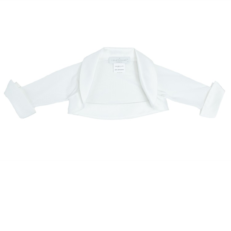 COLORI CHIARI Coprispalle bianco bambina