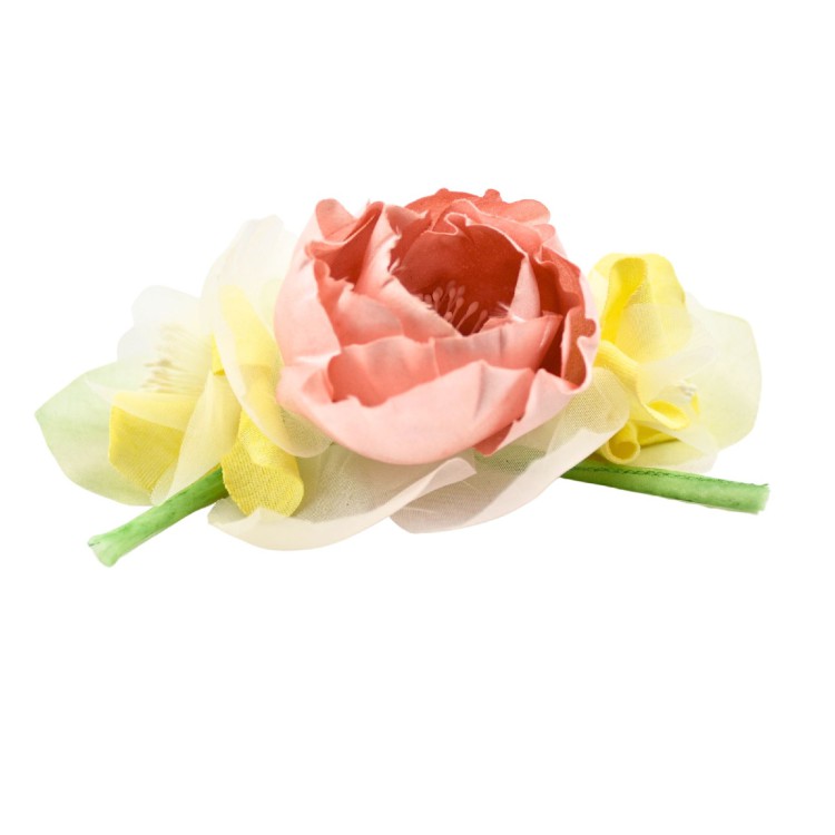 COLORI CHIARI Fermaglio rosa antico bambina