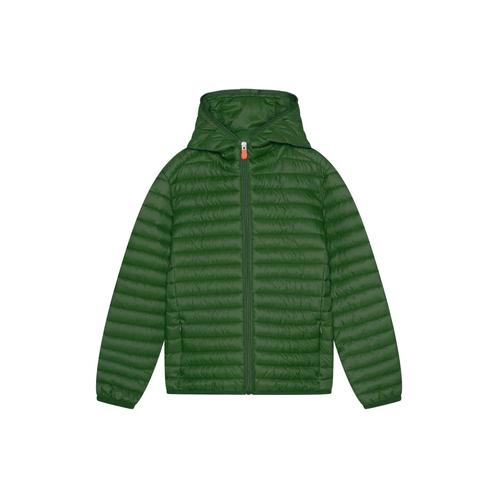 SAVE THE DUCK Piumino verde...