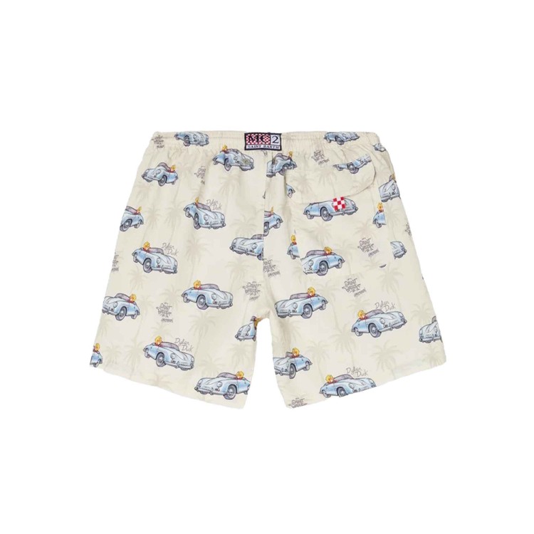 SAINT BARTH Costume panna Cryptopuppets stampato bambino