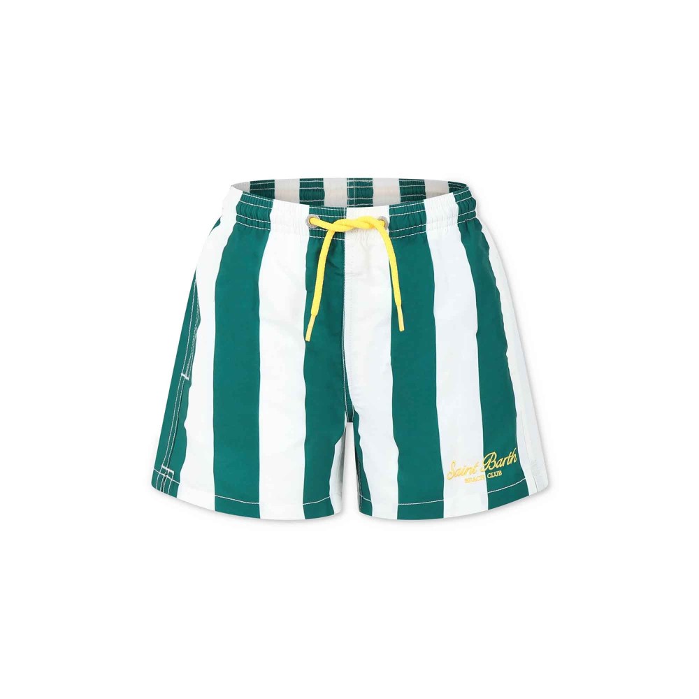 SAINT BARTH Costume a righe...