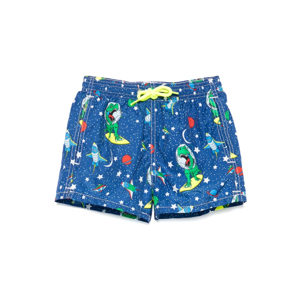 SAINT BARTH Costume azzurro...