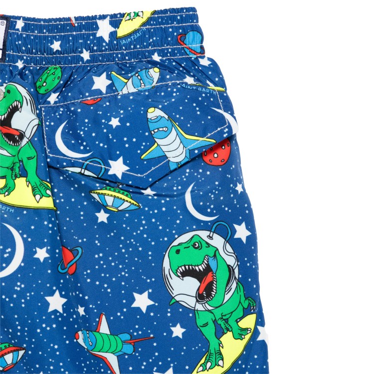 SAINT BARTH Costume azzurro Space Rex bambino