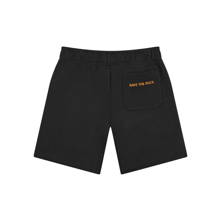 SAVE THE DUCK Shorts neri sportivi bambini
