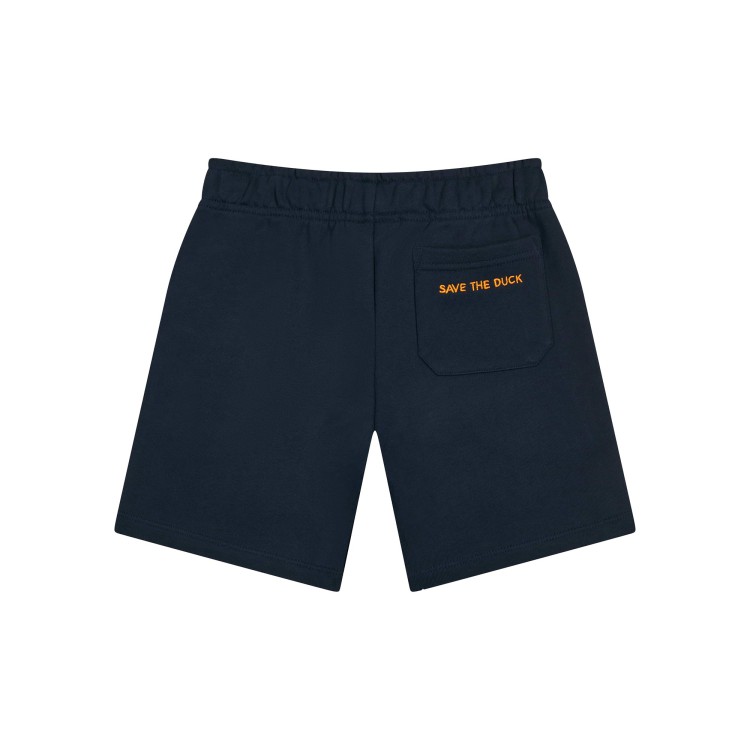 SAVE THE DUCK Shorts blu navy sportivi bambini