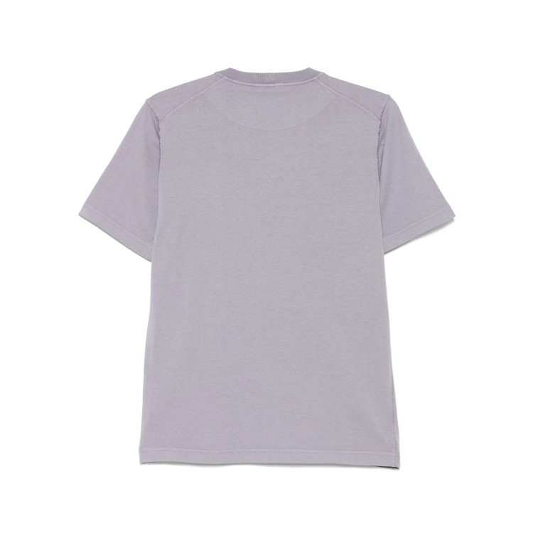 STONE ISLAND T-shirt glicine con logo bambini