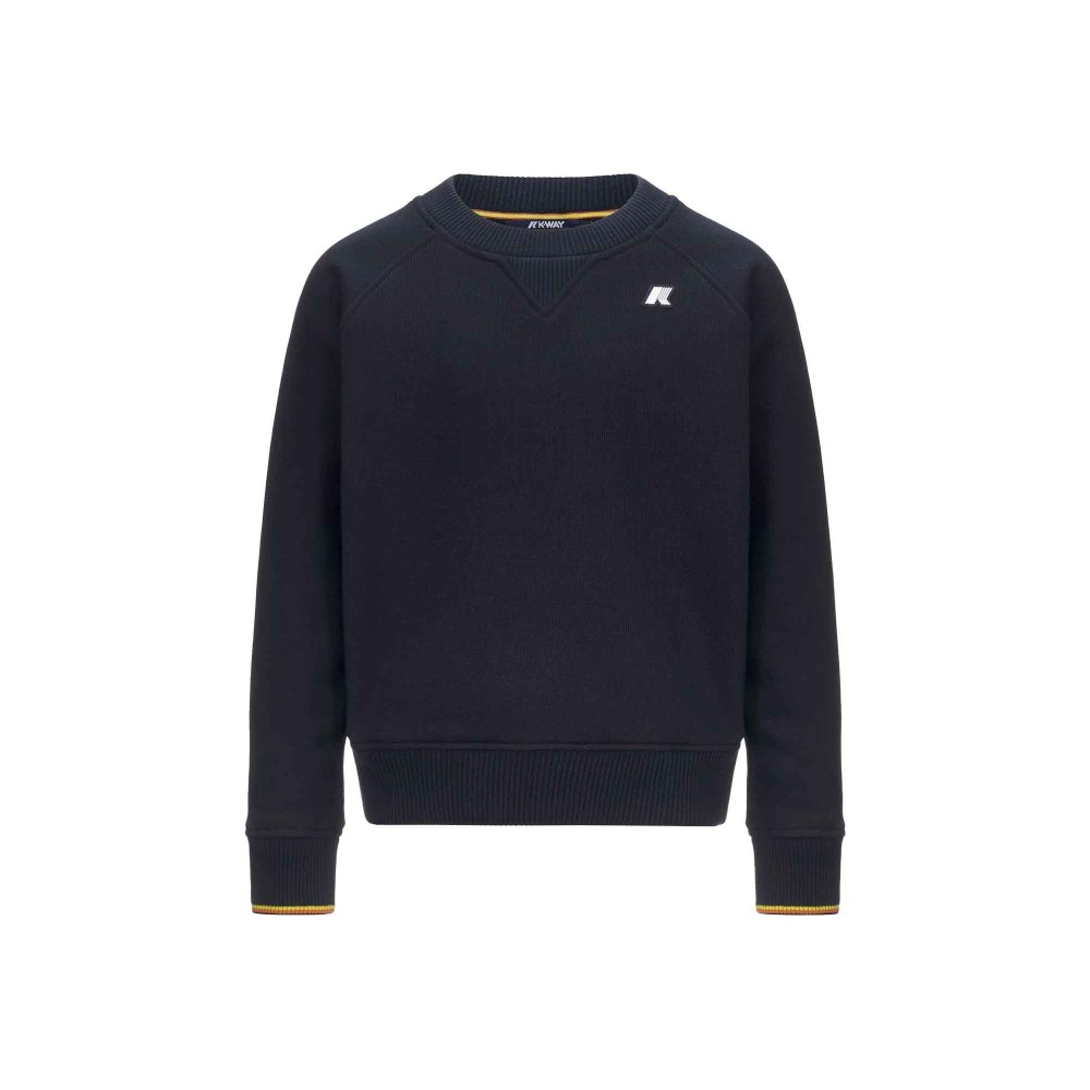 K-WAY Felpa blu navy...