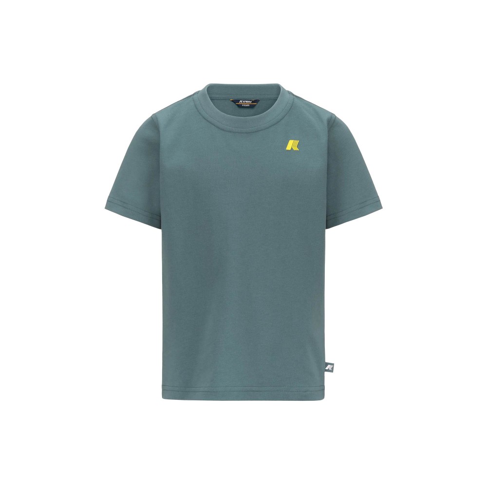 K-WAY T-shirt ottanio con...