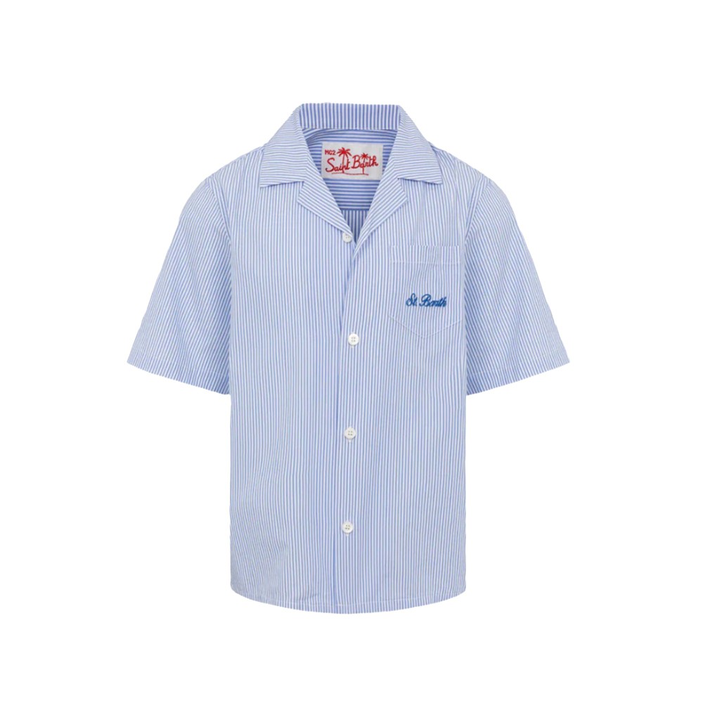 SAINT BARTH Camicia in lino...