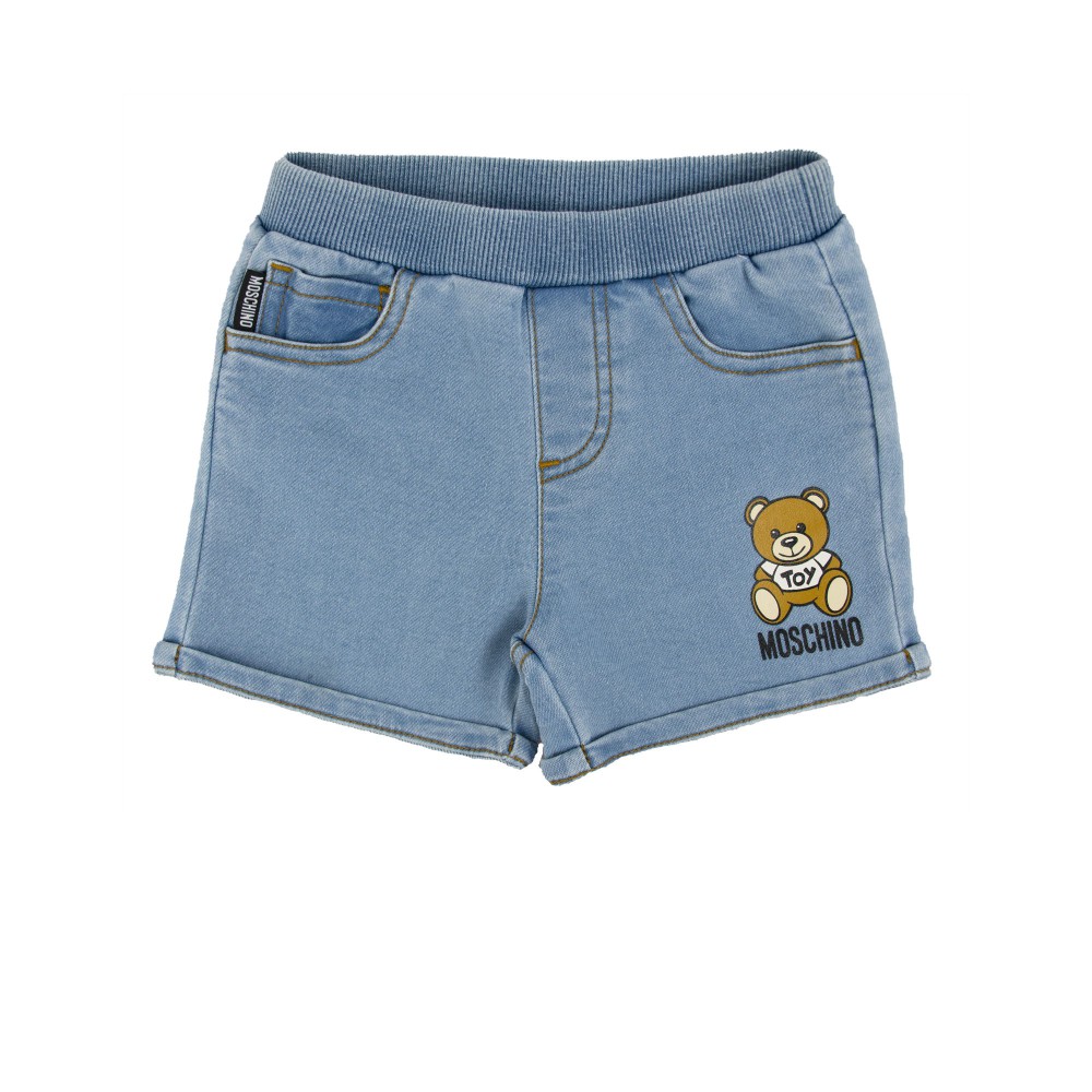 MOSCHINO Pantaloncini blu...