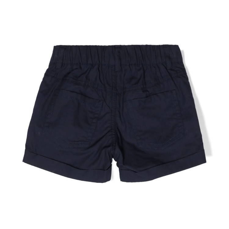 MOSCHINO Shorts cotone con Teddy Bear blu neonato