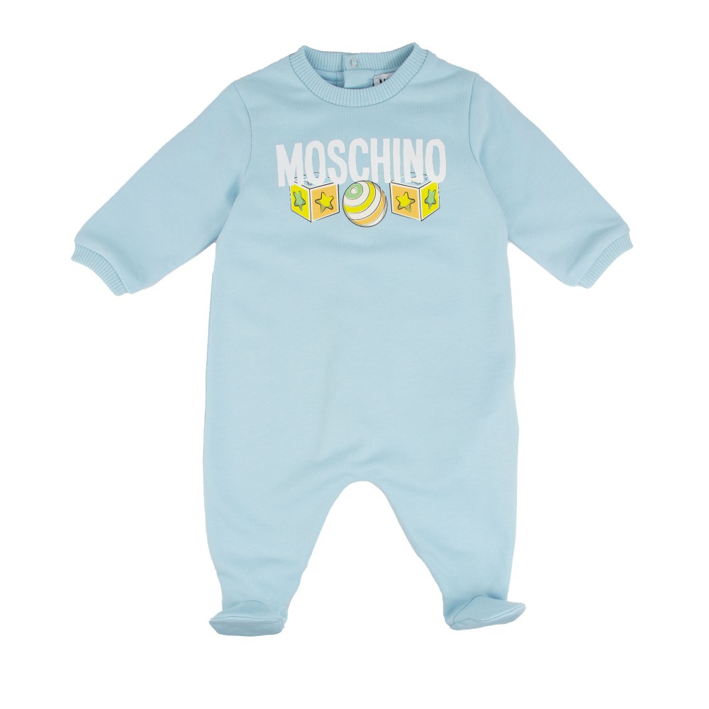 MOSCHINO Tutina celeste...