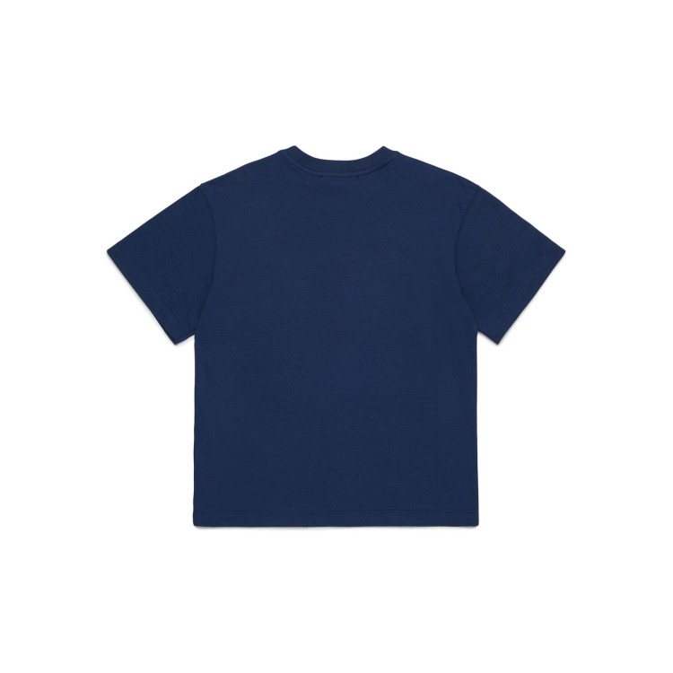 MAX&CO T-shirt blu con stampa bambina