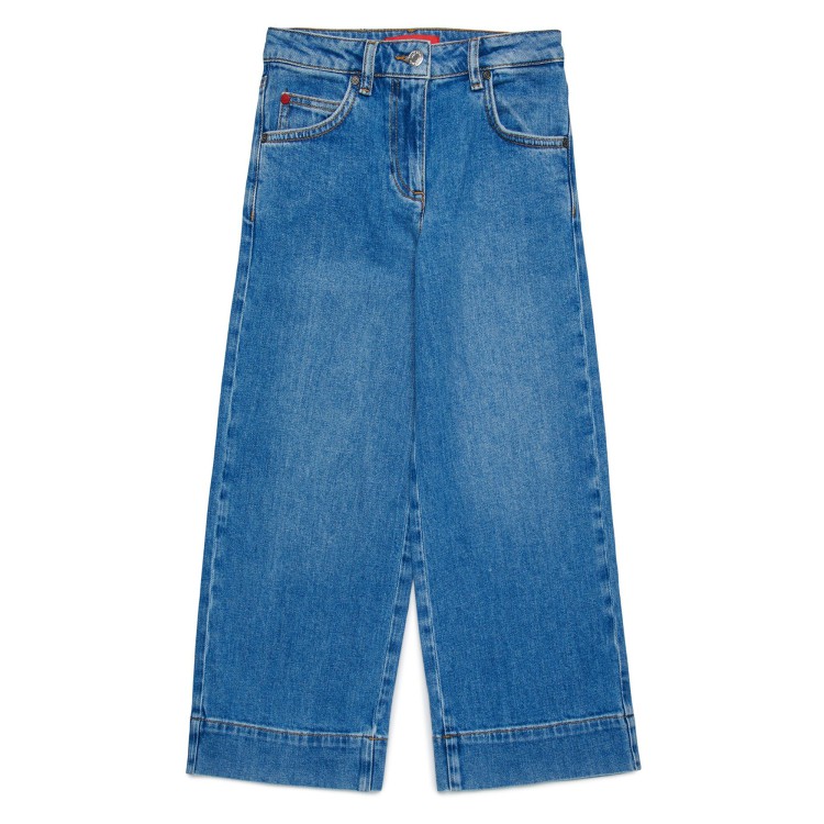 MAX&CO Jeans cropped a gamba ampia bambina