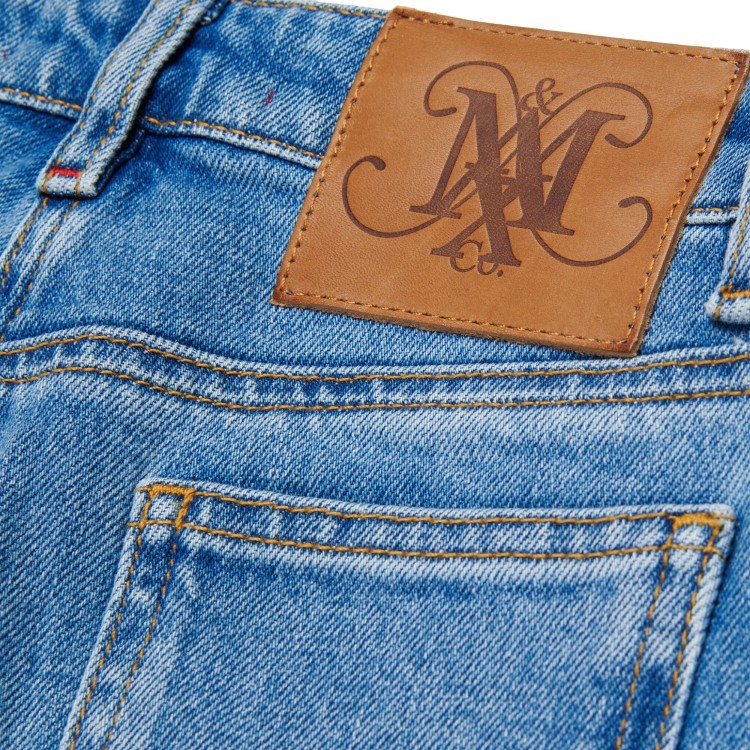 MAX&CO Jeans cropped a gamba ampia bambina