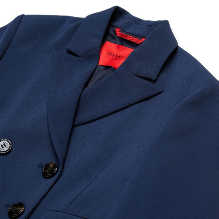 MAX&CO Blazer blu doppiopetto bambina