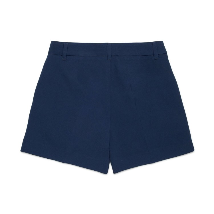 MAX&CO Shorts blu sartoriali a vita media bambina
