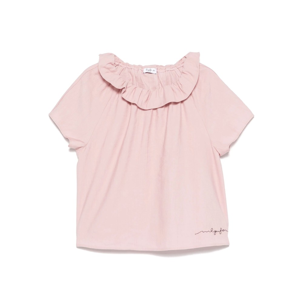 IL GUFO Blusa rosa cipria...