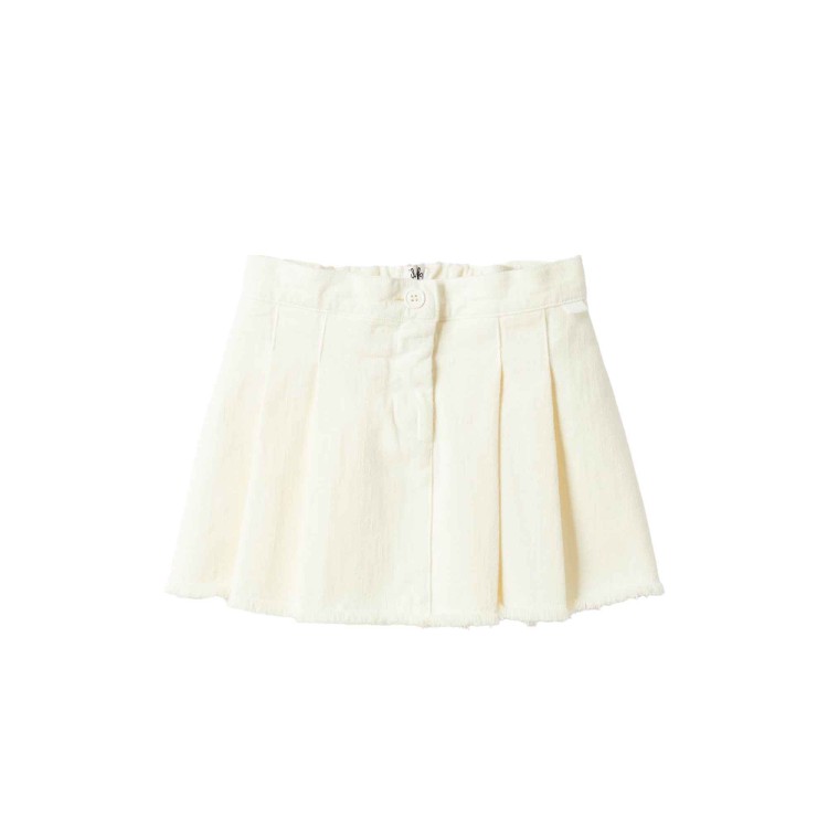 IL GUFO Gonna latte in cotone bambina