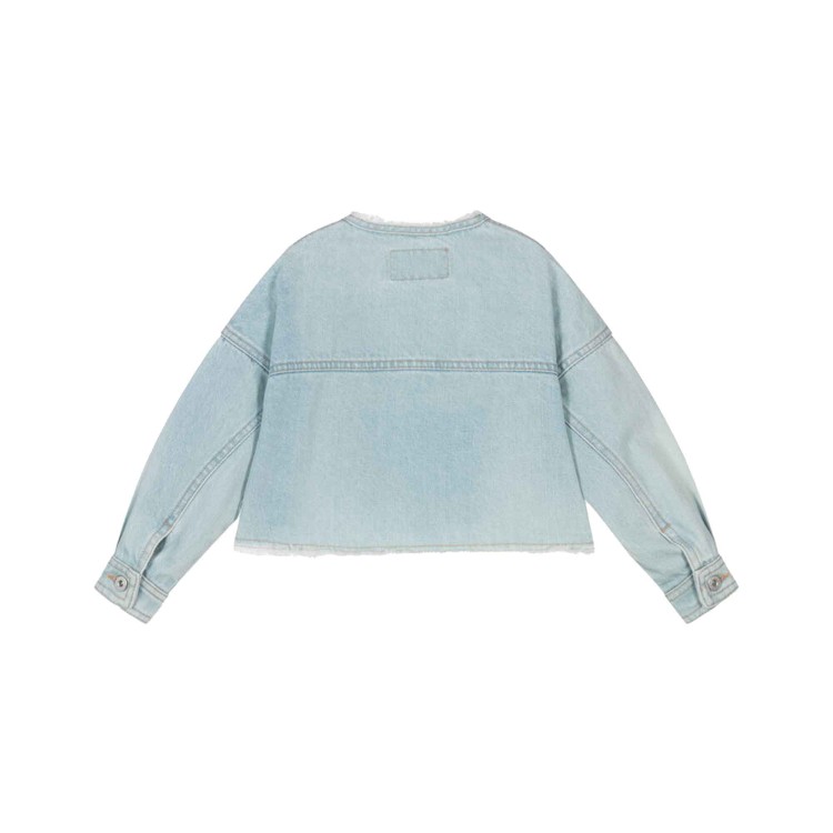 IL GUFO Giacca di jeans corta bambina