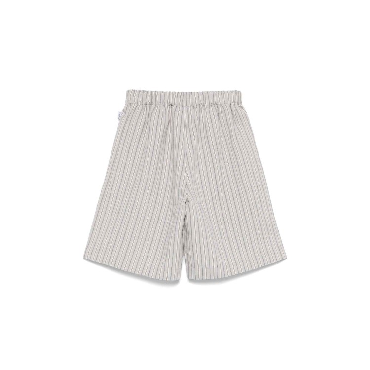 IL GUFO Shorts grigi a righe bambino