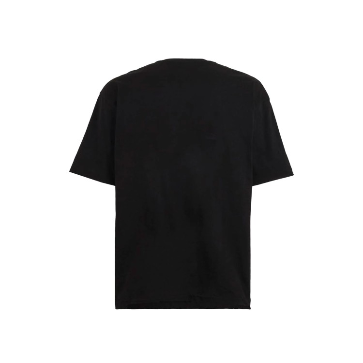 PHOBIA T-shirt nera con fulmini verdi bambini