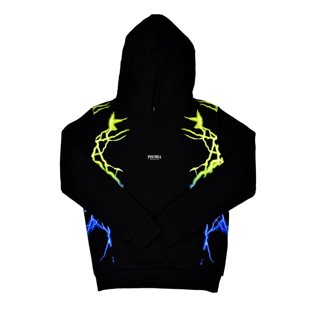 PHOBIA Felpa nera con...
