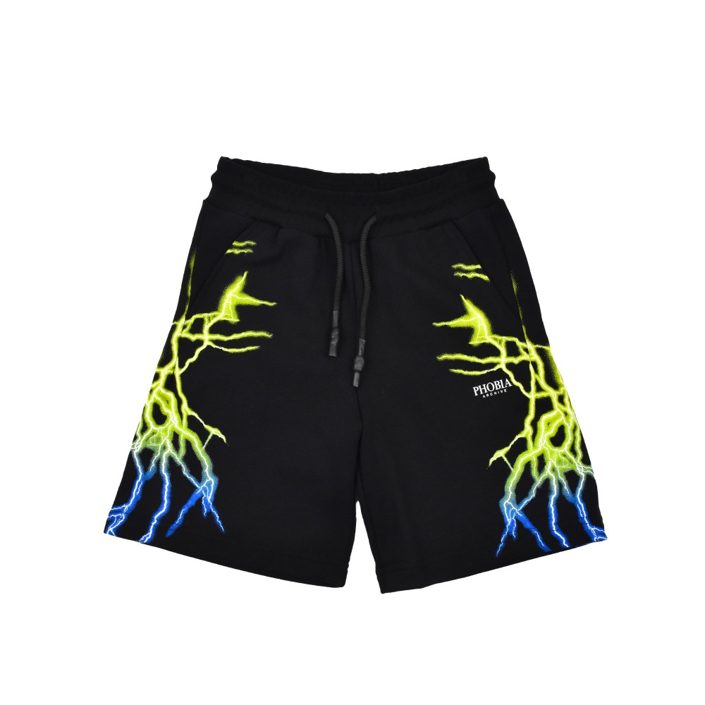 PHOBIA Shorts neri con...
