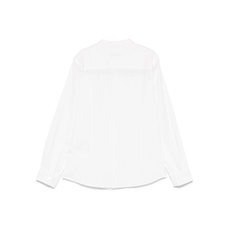 PAOLO PECORA Camicia bianca con ricamo bambino