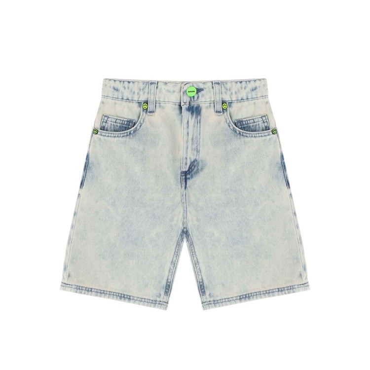 BARROW Shorts in denim chiaro bambini