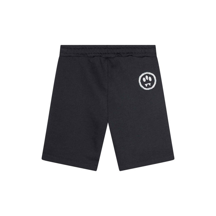 BARROW Shorts sportivi antracite con logo bambini
