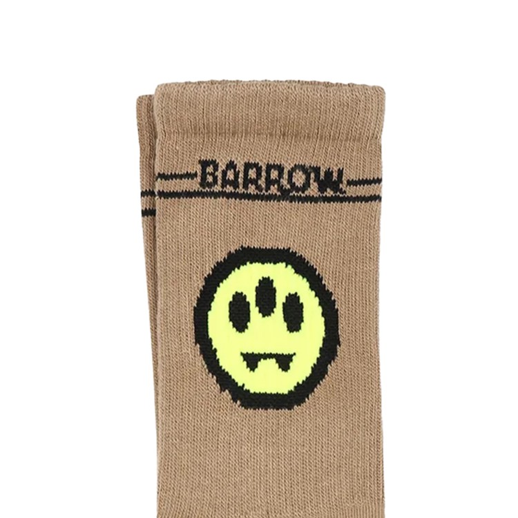 BARROW Calze sabbia con smile e logo bambini