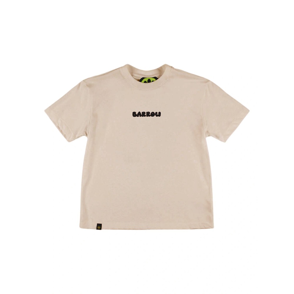BARROW T-shirt sabbia con...