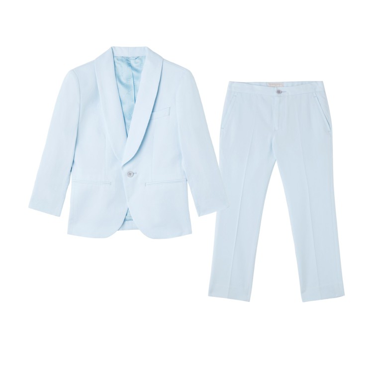 STELLA McCARTNEY Completo celeste bambina