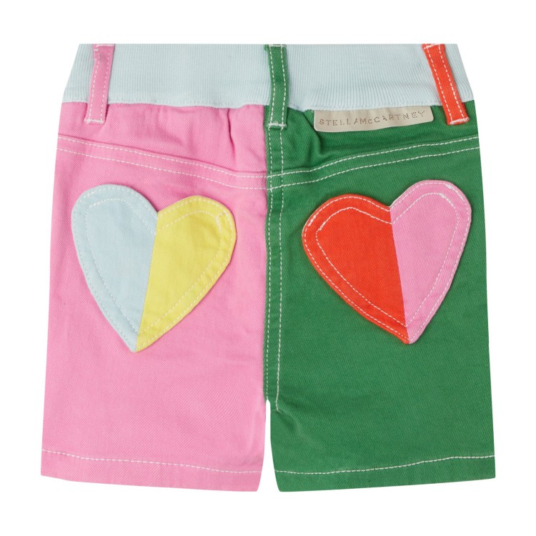 STELLA McCARTNEY Pantaloncini multicolor neonata
