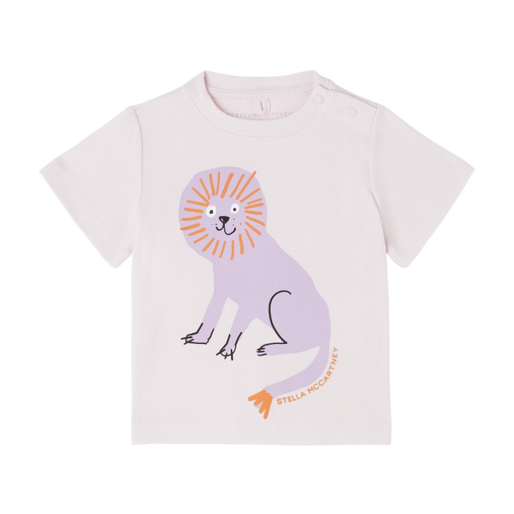 STELLA McCARTNEY T-shirt rosa neonata