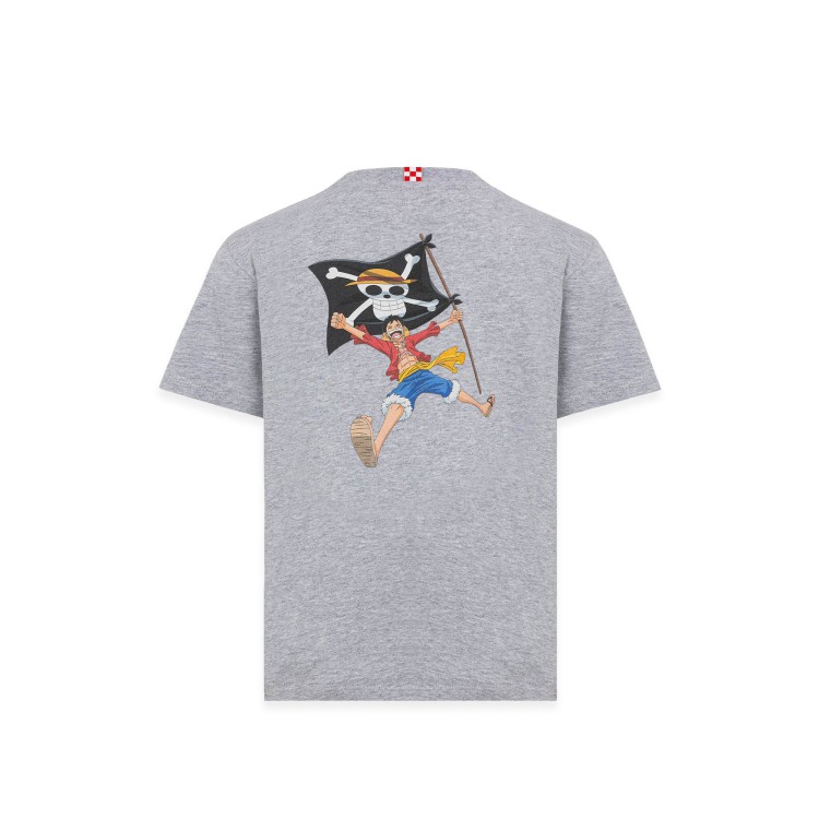 SAINT BARTH T-shirt grigia One Piece Luffy bambini