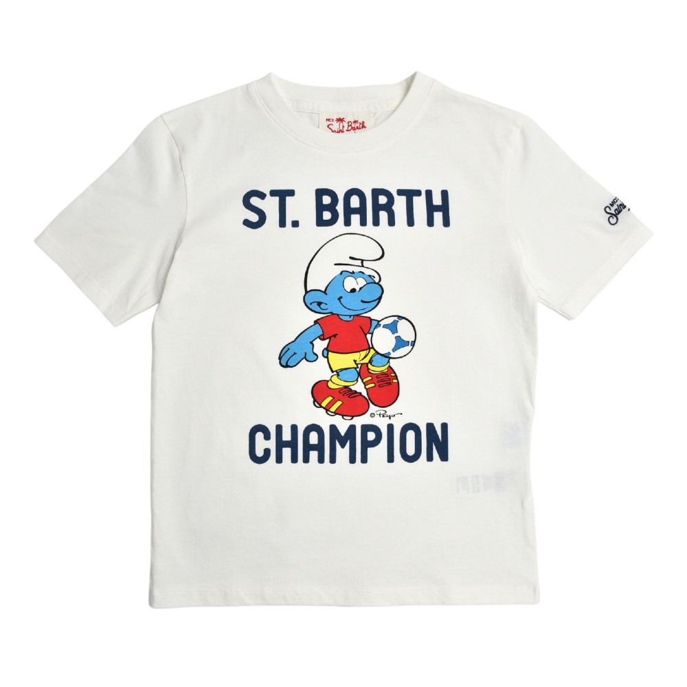 SAINT BARTH T-shirt bianca...