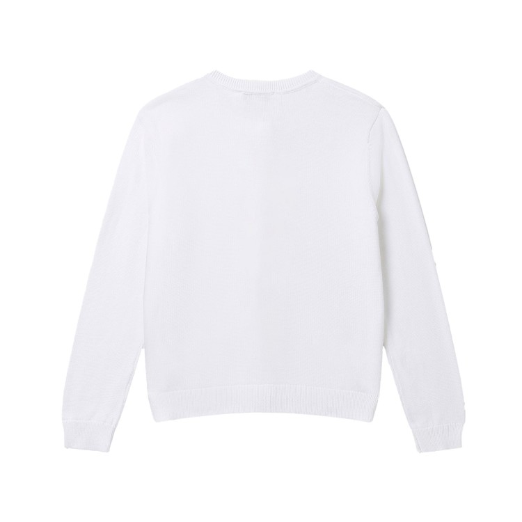 STELLA McCARTNEY Cardigan cotone bianco  bambina