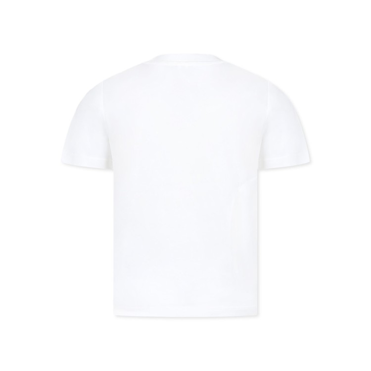 STELLA McCARTNEY T-shirt bianca con stampa bambino