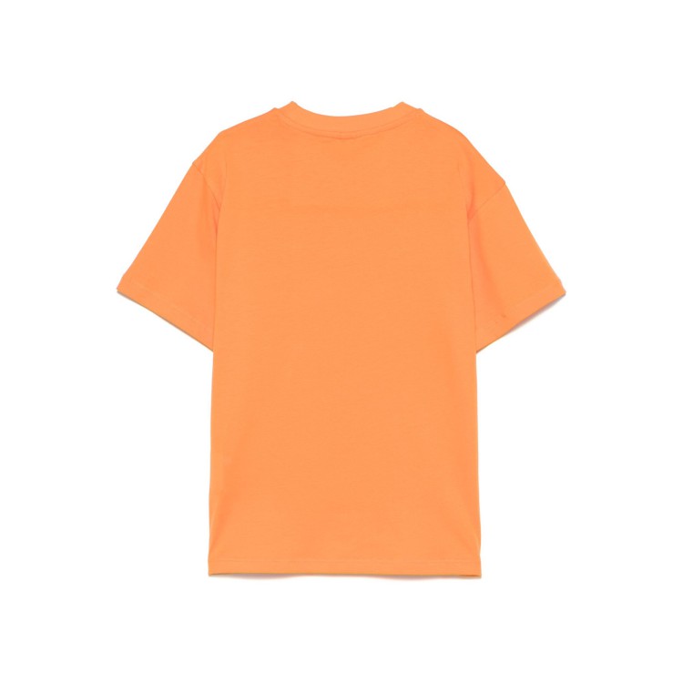 STELLA McCARTNEY T-shirt arancione con stampa bambino