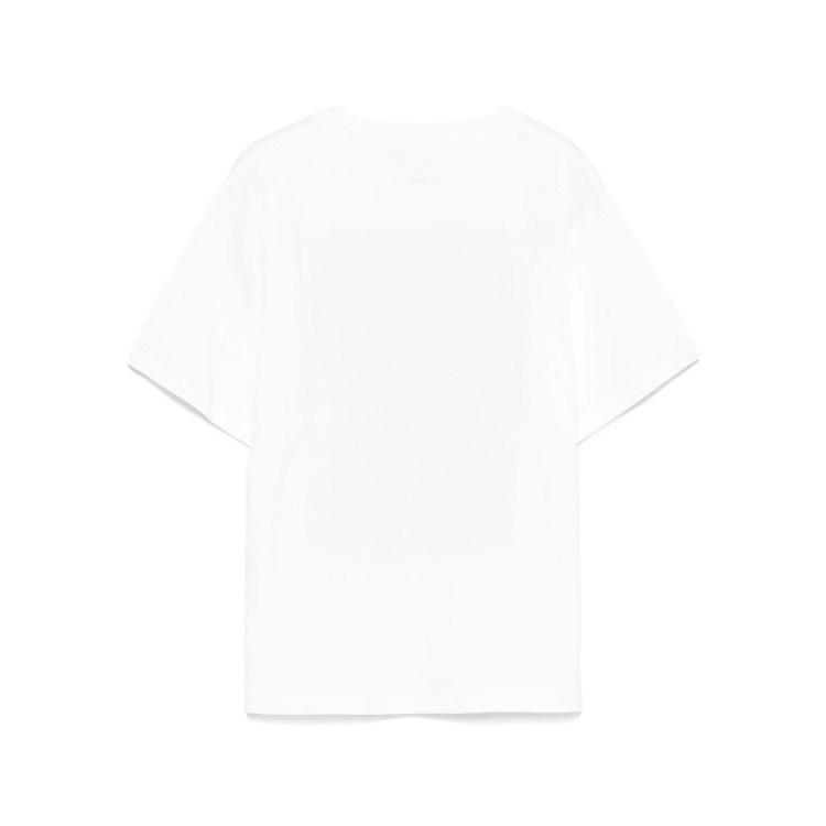 STELLA McCARTNEY T-shirt bianca con stampa multicolore bambino